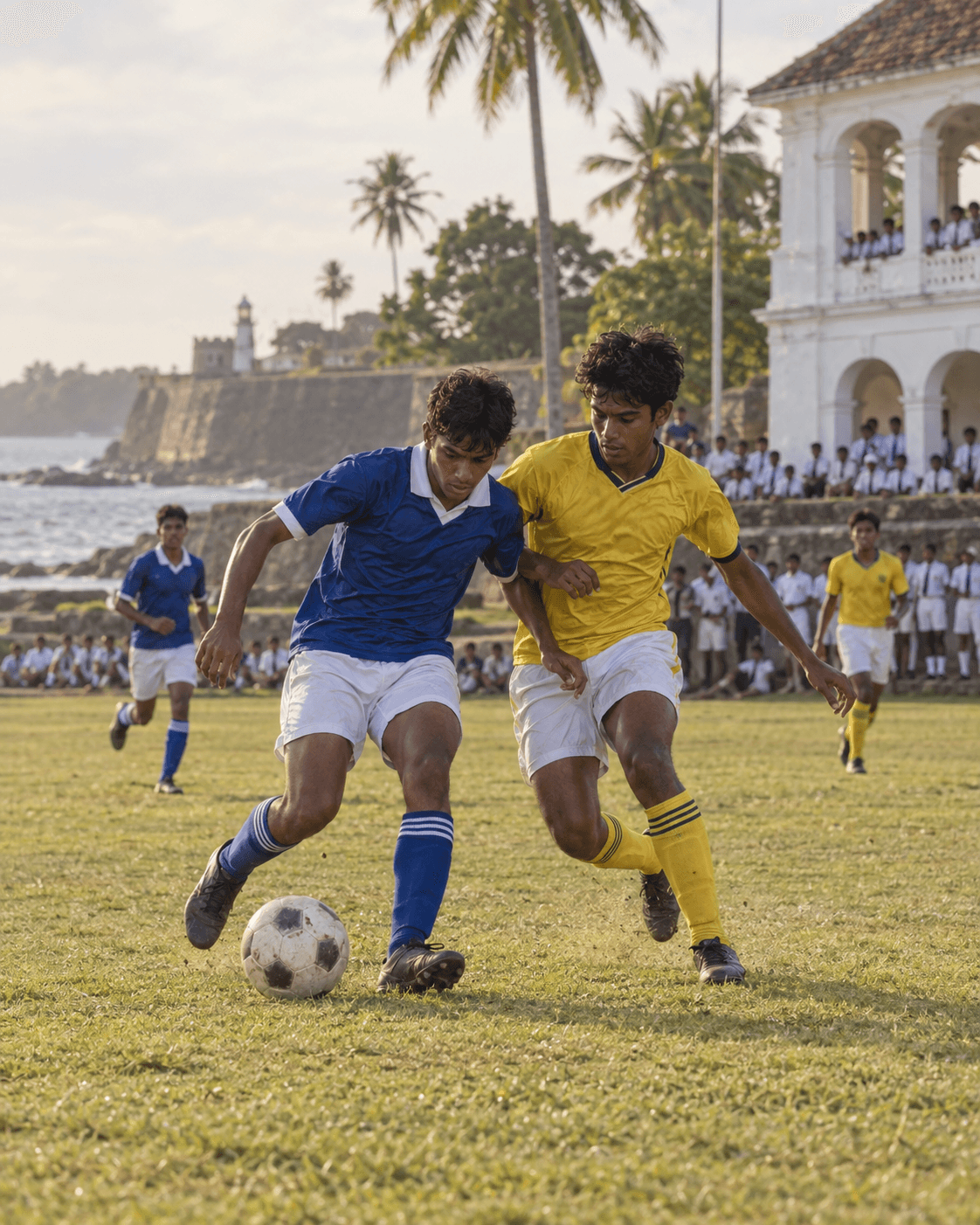 A Sri Lankan heritage stop on a football tour